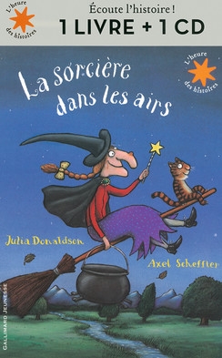 Couverture LA SORCIÈRE DANS LES AIRS de Julia DONALDSON