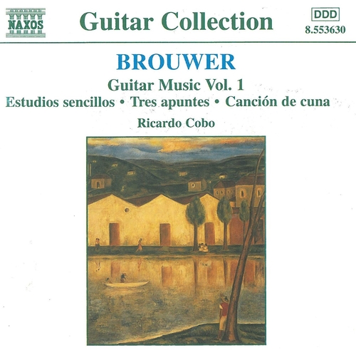Couverture GUITAR MUSIC VOL.1 de Léo BROUWER