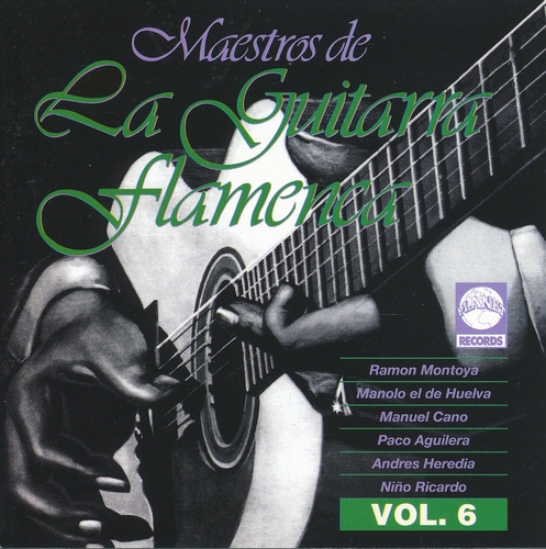 Couverture MAESTROS DE LA GUITARRA FLAMENCA VOL. 6
