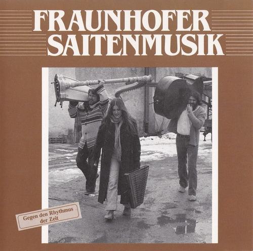 Couverture GEGEN DEN RHYTHMUS DER ZEIT de FRAUNHOFER SAITENMUSIK