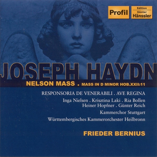 Couverture MESSE "NELSON" / AVE REGINA / RESPONSORIA DE VENERABILI de Joseph [Franz] HAYDN