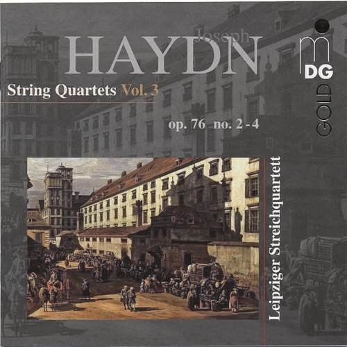 Couverture QUATUOR CORDES OP.76 2,3,4. (VOL.3) de Joseph [Franz] HAYDN