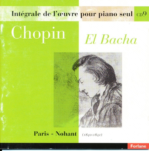 Couverture PIANO (INTEGRALE VOL.IX): PARIS-NOHANT 1840-1841 de Fryderyk [Frédéric] CHOPIN