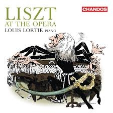 Couverture LISZT AT THE OPERA de Franz LISZT