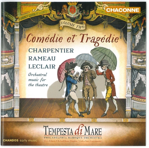 Couverture COMÉDIE ET TRAGÉDIE VOL.2 (LECLAIR/ RAMEAU/ CHARPENTIER)