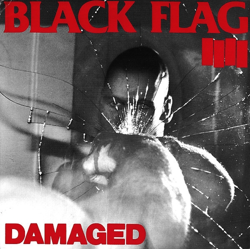 Couverture DAMAGED de BLACK FLAG
