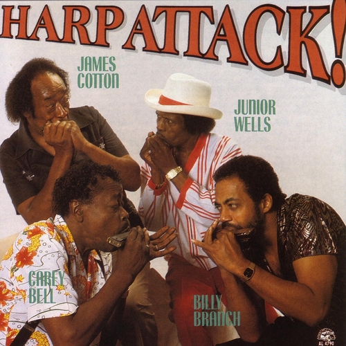 Couverture HARP ATTACK! de James COTTON/WELLS/BELL/BRANCH