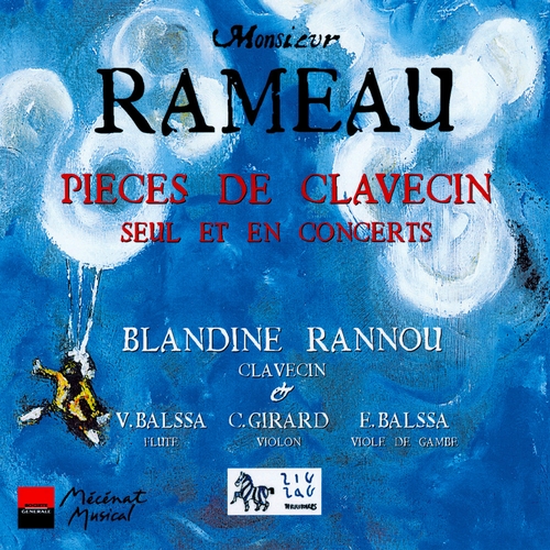 Couverture PIECES DE CLAVECIN SEUL & EN CONCERT de Jean Philippe RAMEAU