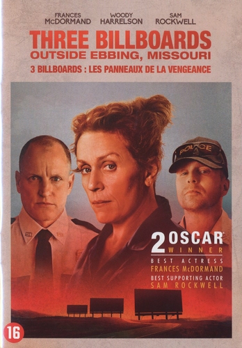 Couverture 3 BILLBOARDS, LES PANNEAUX DE LA VENGEANCE de Martin MCDONAGH