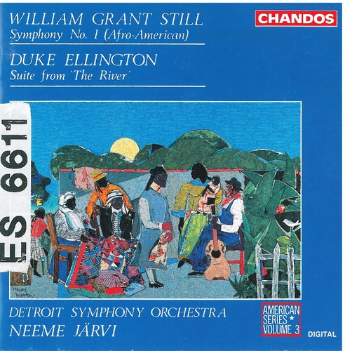 Couverture SYMPHONIE 1 (+ DUKE ELLINGTON: SUITE DE "THE RIVER") de William Grant STILL