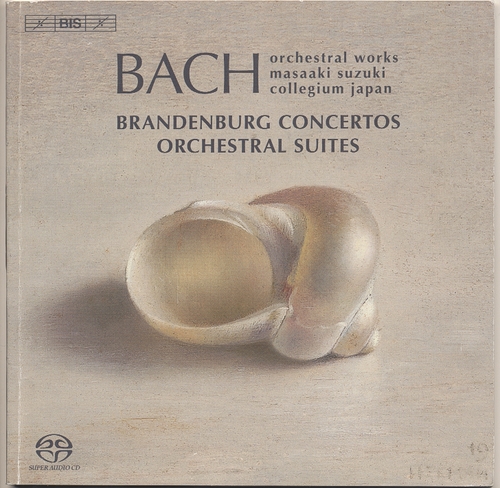 Couverture CONCERTOS BRANDEBOURGEOIS 1-6 / SUITES ORCHESTRE 1-4 de Johann Sebastian BACH