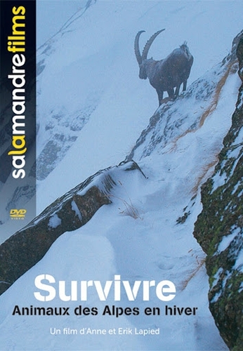 Couverture SURVIVRE, ANIMAUX DES ALPES EN HIVER