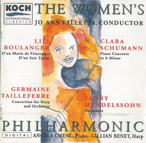 Couverture D'UN MATIN DE PRINTEMPS / D'UN SOIR TRISTE (+ ...) de Lili BOULANGER