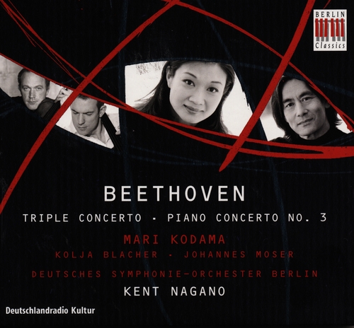 Couverture CONCERTO PN.VL.VLC. "TRIPLE" / CONCERTO PIANO OP.37 de Ludwig van BEETHOVEN