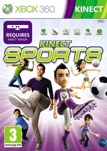 Couverture KINECT SPORTS - XBOX360