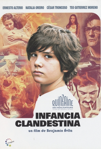 Couverture INFANCIA CLANDESTINA de Benjamin AVILA