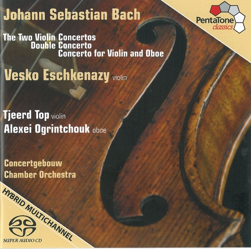 Couverture CONCERTOS 1,2 VIOLONS BWV 1041-1043/ CONCERTO BWV 1060 de Johann Sebastian BACH