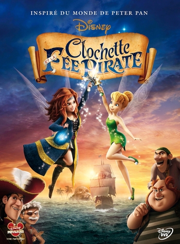 Couverture CLOCHETTE ET LA FÉE PIRATE de Peggy HOLMES