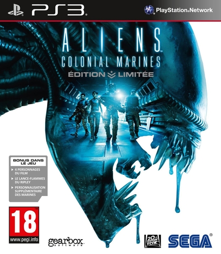 Couverture ALIENS COLONIAL MARINES