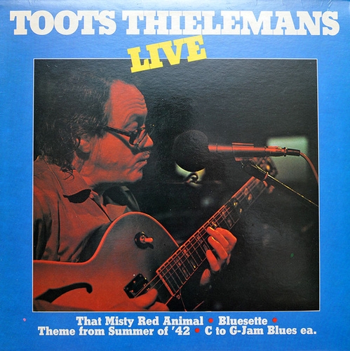 Couverture LIVE de Toots THIELEMANS