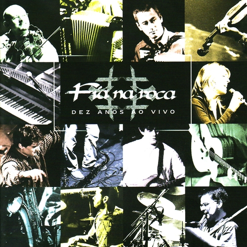 Couverture DEZ ANOS AO VIVO de FIA NA ROCA