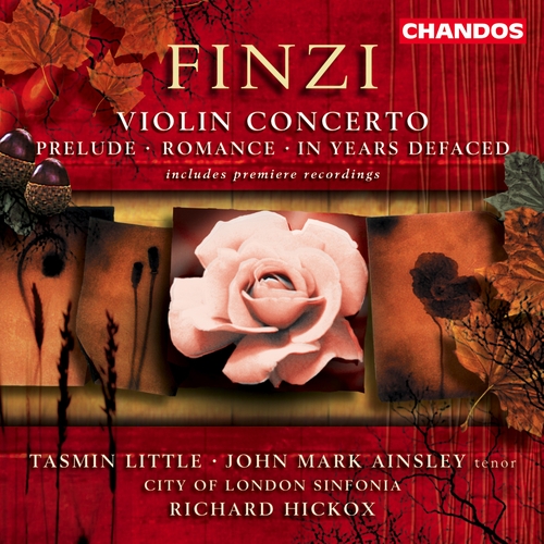 Couverture CONCERTO VIOLON / IN YEARS DEFACED / PRELUDE / ROMANCE de Gerald [Raphael] FINZI