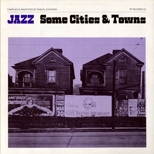 Couverture JAZZ: SOME CITIES AND TOWNS