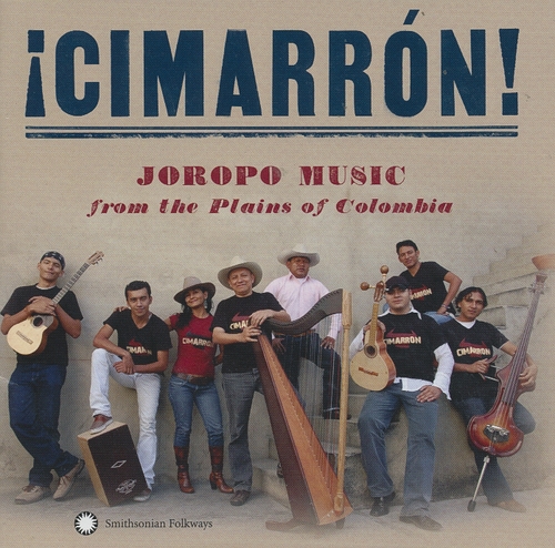 Couverture JOROPO MUSIC FROM THE PLAINS OF COLOMBIA de CIMARRÓN