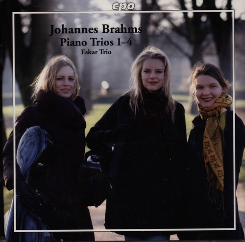 Couverture TRIO CLAVIER 1-4 de Johannes BRAHMS