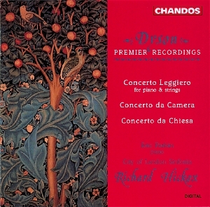 Couverture CONCERTO LEGGIERO / CONCERTO DA CAMERA / CONCERTO DA CHIESA de George [Sir] DYSON