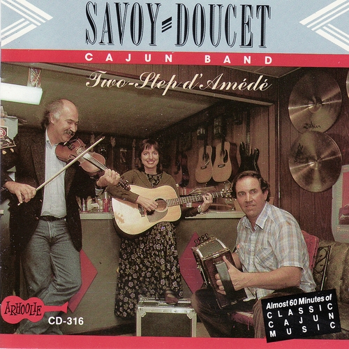 Couverture TWO-STEP D'AMEDE de SAVOY-DOUCET CAJUN BAND