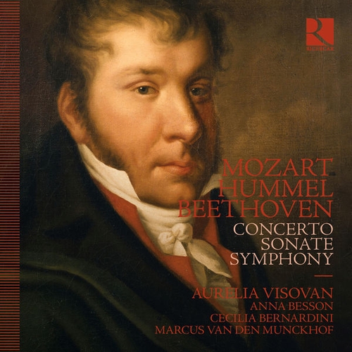 Couverture MOZART, HUMMEL & BEETHOVEN - CONCERTO,SONATE,SYMPHONIE de Johann Nepomuk HUMMEL