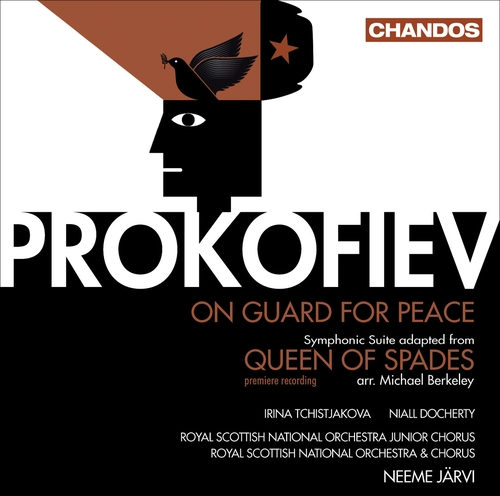 Couverture ON GUARD FOR PEACE / DAME DE PIQUE, SUITE SYMPH. de Sergueï PROKOFIEV