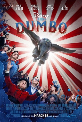Couverture DUMBO de Tim BURTON
