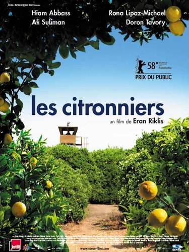 Couverture LES CITRONNIERS de Eran RIKLIS