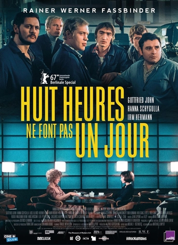 Couverture HUIT HEURES NE FONT PAS UN JOUR de Rainer Werner FASSBINDER