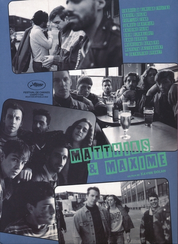 Couverture MATTHIAS ET MAXIME de Xavier DOLAN