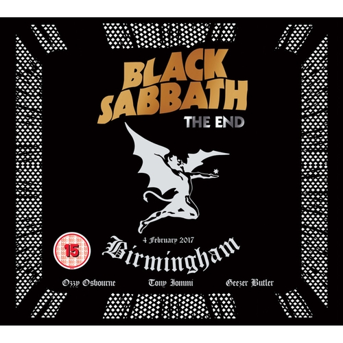 Couverture THE END de BLACK SABBATH