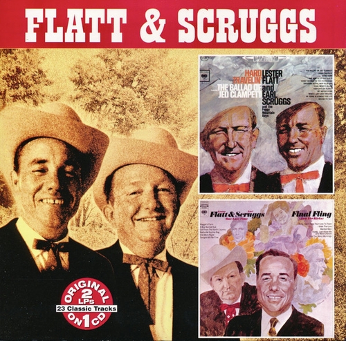 Couverture HARD TRAVELIN' - FINAL FLING de FLATT & SCRUGGS