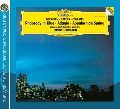 Couverture RHAPSODY IN BLUE (+ COPLAND: APPALACHIAN...,BARBER: ADAGIO) de George [Jacob] GERSHWIN