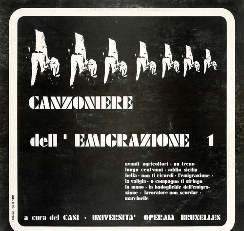 Couverture AMARCORD D'EMIGRAZIONE de CASI - BELLA CIAO
