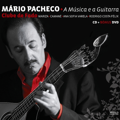 Couverture CLUBE DE FADO. A MUSICA E A GUITARRA de Mario PACHECO