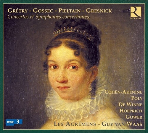 Couverture GRETRY, GOSSEC, PIELTAIN de André-Ernest-Modeste GRETRY