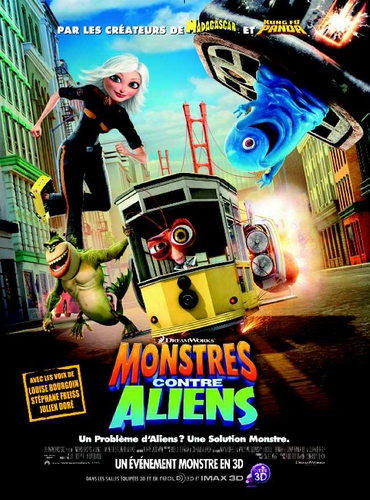 Couverture MONSTRES CONTRE ALIENS de Rob LETTERMAN