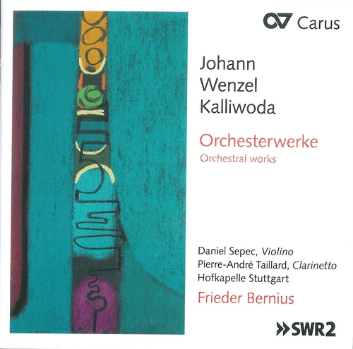 Couverture ORCHESTERWERKE de Johann Wenzel KALLIWODA
