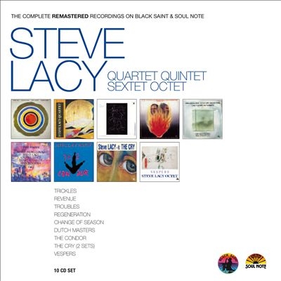Couverture COMPLETE REMASTERED RECORDINGS ON BLACK SAINT & SOUL NOTE de Steve LACY