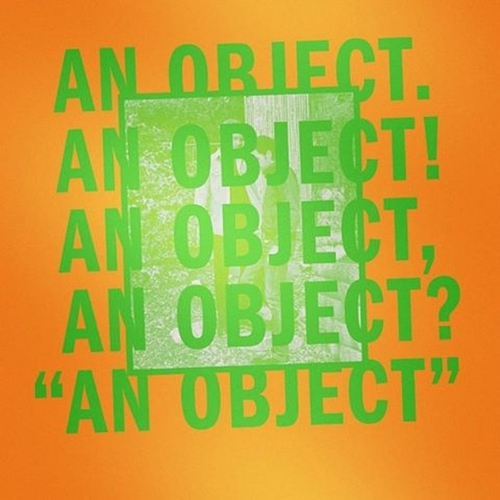 Couverture AN OBJECT de NO AGE