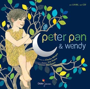 Couverture PETER PAN & WENDY de James Matthew BARRIE & JEAN-PIERRE KERLOC'H