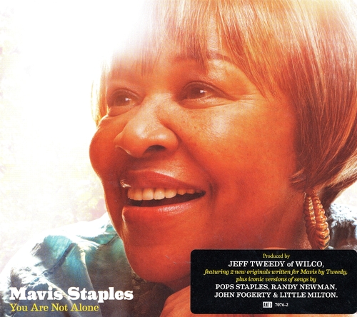 Couverture YOU ARE NOT ALONE de Mavis STAPLES