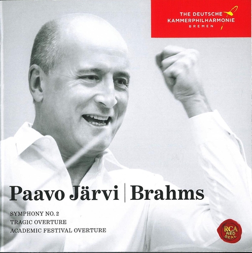 Couverture SYMPHONIE 2 / OUVERTURE TRAGIQUE / OUVERTURE ACCADÉMIQUE de Johannes BRAHMS